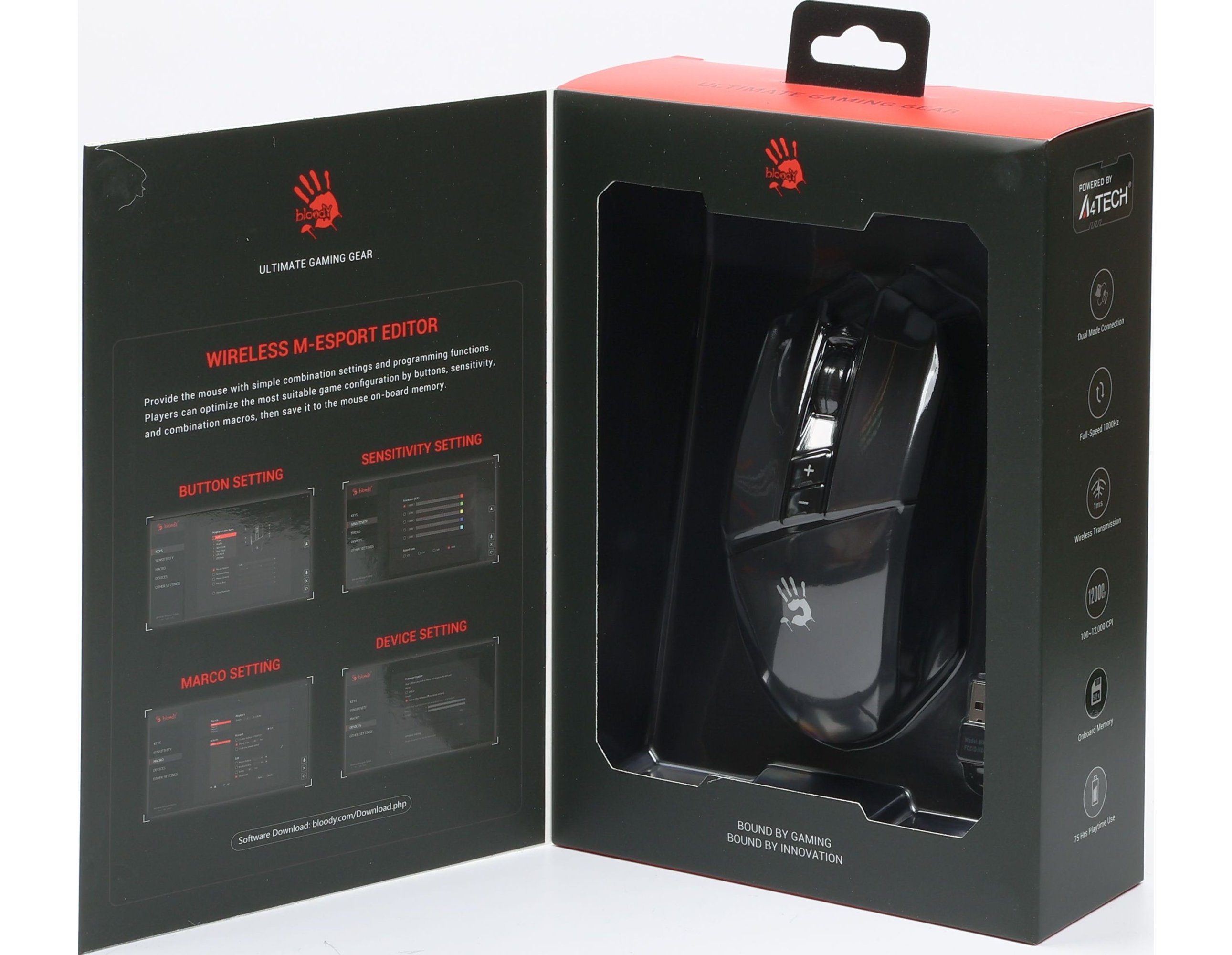 Мышь Bloody R36 Ultra Stone Black купить | ELMIR - цена, отзывы ...