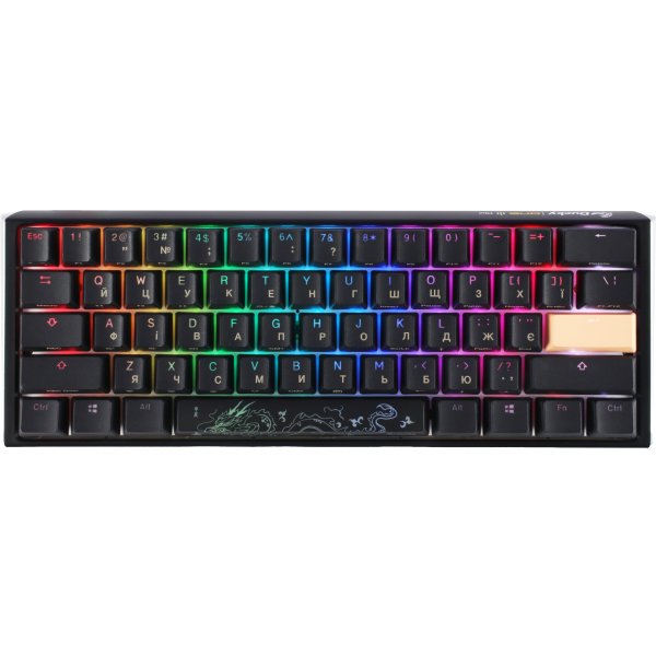 Клавиатура Ducky One 3 Mini Cherry MX Red RGB Black UA (DKON2161ST