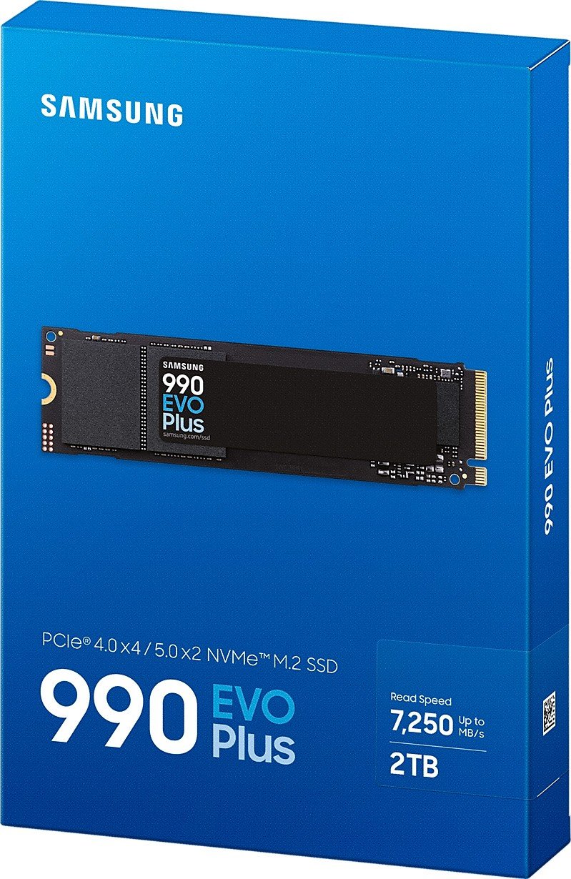 SSD-накопитель M.2 2TB Samsung 990 EVO Plus (MZ-V9S2T0BW) купить
