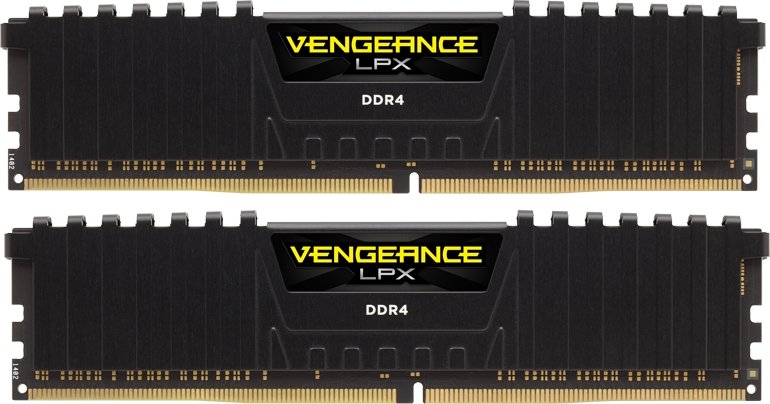 Модуль памяти Corsair DDR4 16GB 2x8GB 3200MHz Vengeance LPX Black