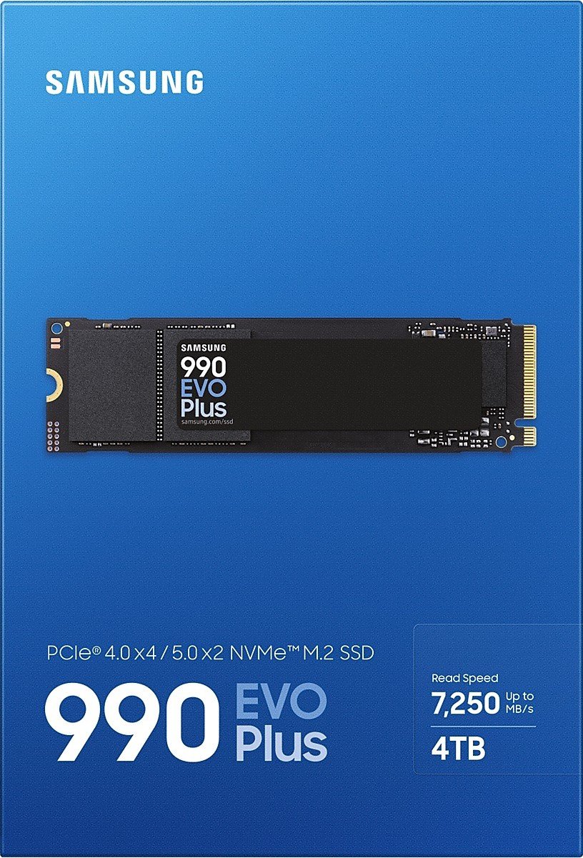 SSD-накопитель M.2 4TB Samsung 990 EVO Plus (MZ-V9S4T0BW) купить