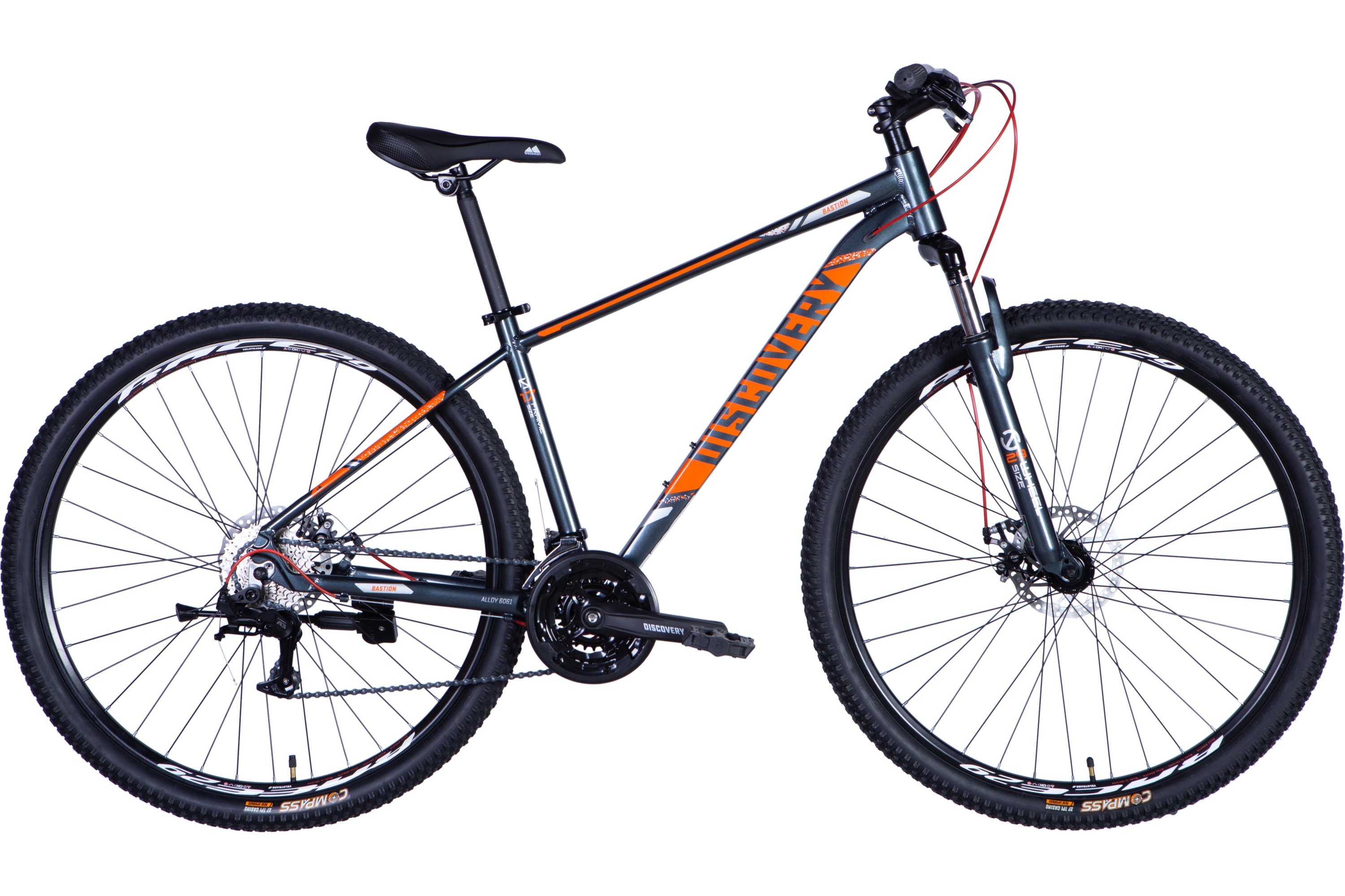 Велосипед Discovery Bastion Gray/Orange 29