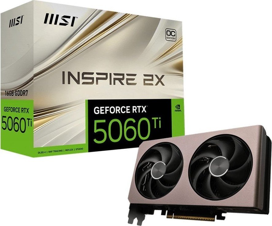 グラフィックボード・グラボ・ビデオカード MSI GeForce RTX 5060 Ti 16GB GDDR7 Відеокарта MSI PCI-E GeForce RTX 5060 Ti 16GB DDR7 (RTX 5060 Ti