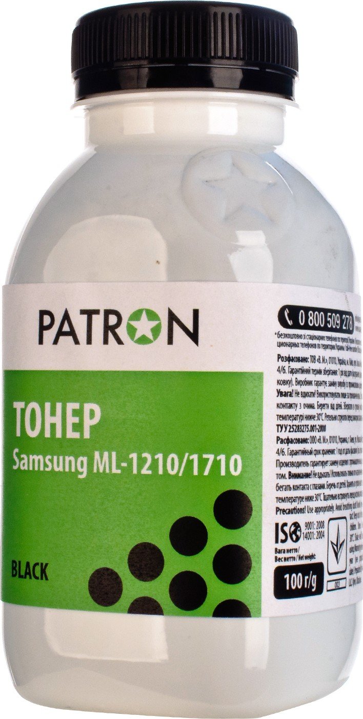 Тонер Patron Samsung ML-1210/1710 100 г (T-PN-SML1210-100) купить ...