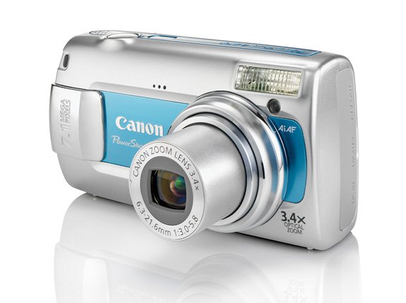 Цифровая фотокамера Canon PowerShot A470 Blue купить | ELMIR