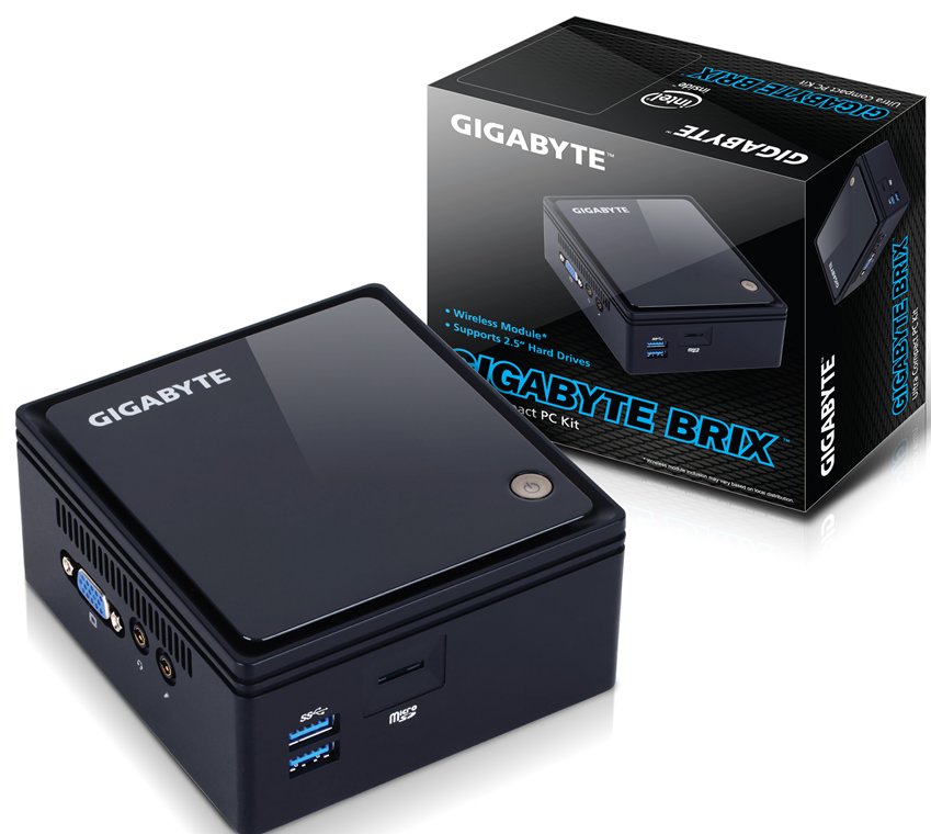Компьютер GigaByte BRIX (GB-BACE-3000) купить | ELMIR - цена, отзывы ...