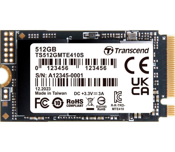 SSD-накопитель M.2 512GB Transcend (TS512GMTE410S) купить | ELMIR