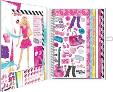 barbie fashion sticker stylist