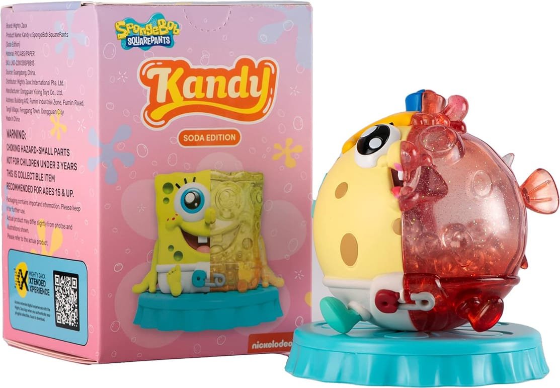 Фігурка Mighty Jaxx Kandy Soda Edition Губка Боб (LND-22KXSBSPBB13