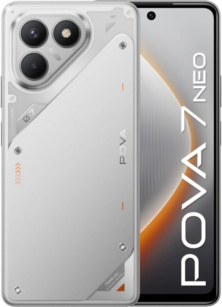 Мобильный телефон Tecno Pova 7 Neo LJ6 8/128GB Magic Silver