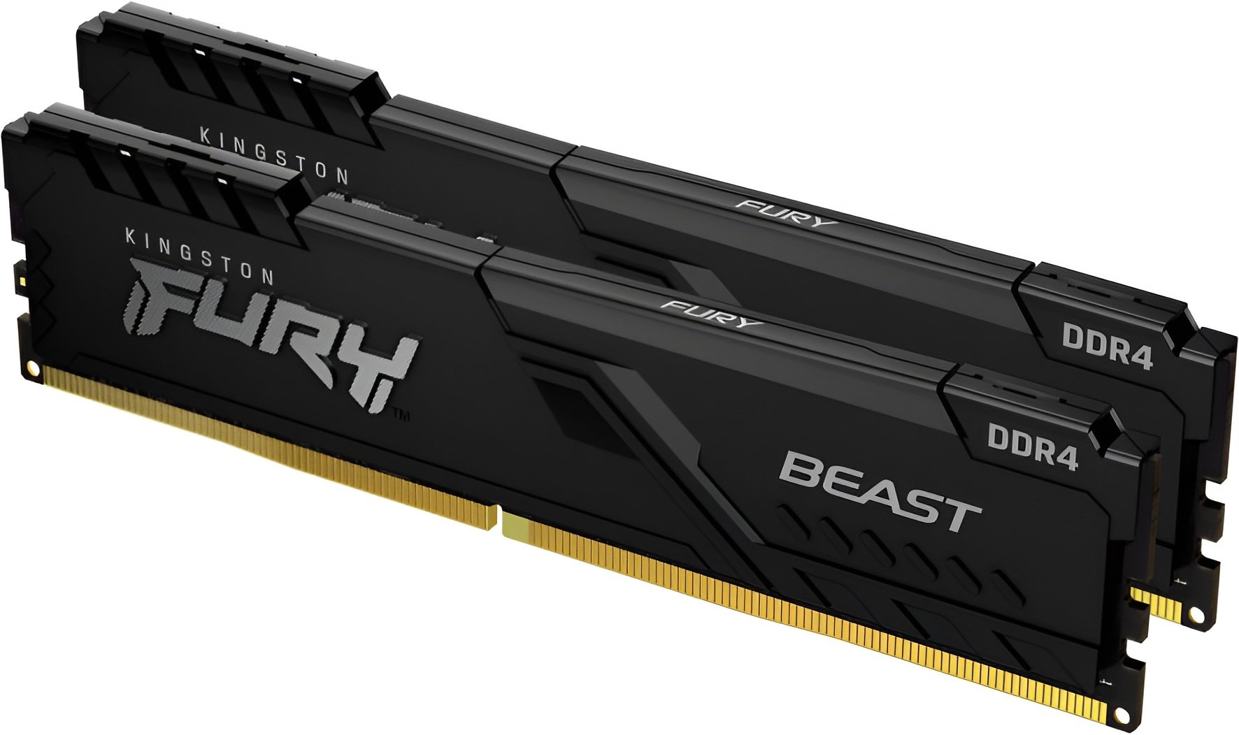 Модуль памяти Kingston Fury DDR4 64GB 2x32GB 3200MHz Beast Black