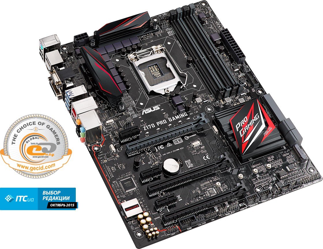 Материнская плата Asus Z170 PRO Gaming s-1151 Z170 купить | Elmir ...