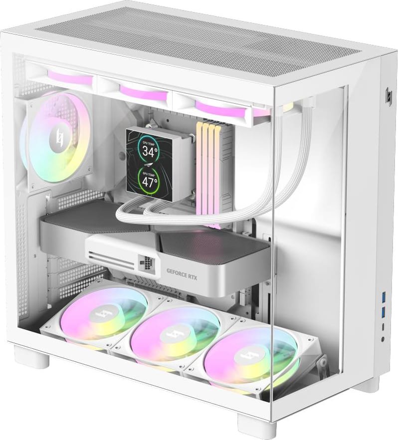 Корпус Gamemax NEX C53 WH б/БП купить | Elmir - цена, отзывы