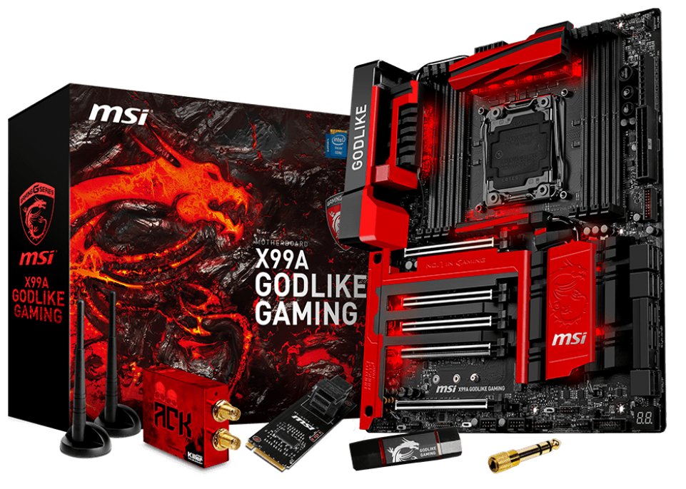 Материнская плата MSI X99A Godlike Gaming Carbon s-2011-v3 X99 купить ...