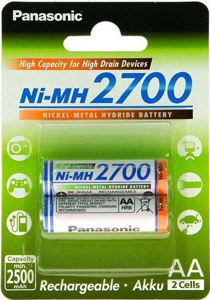 Аккумуляторы panasonic 2700