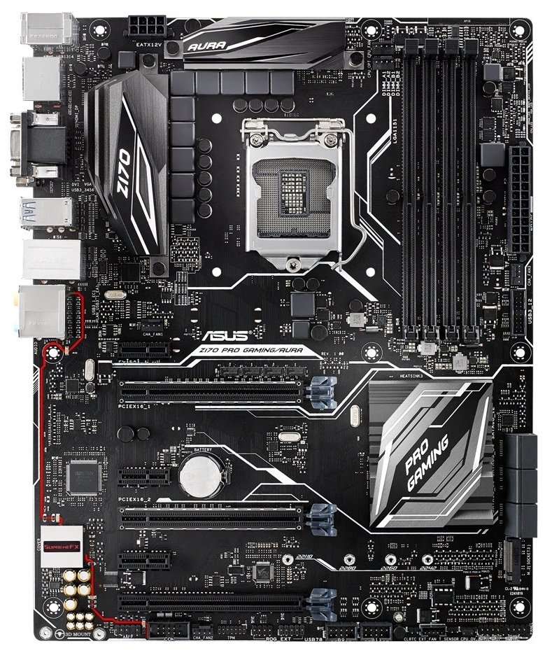 Материнская плата Asus Z170 PRO Gaming/Aura s-1151 Z170 купить | Elmir ...