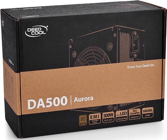 Блок питания 500W DeepCool DA500 (DP-BZ-DA500N) купить | Elmir - цена ...