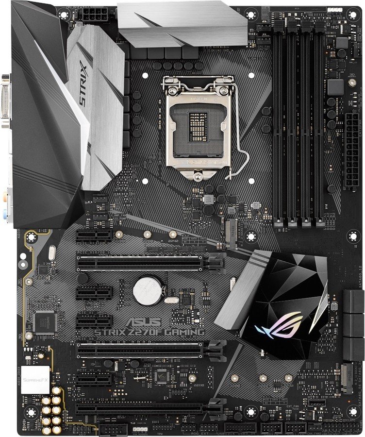 Материнская плата Asus ROG STRIX Z270F Gaming s-1151 Z270 купить ...
