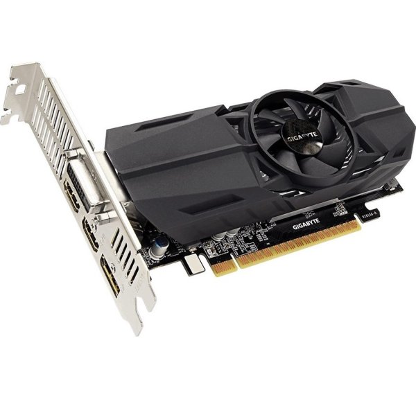 Видеокарта GigaByte PCI-E GeForce GTX1050 2GB DDR5 (GV-N1050OC-2GL ...