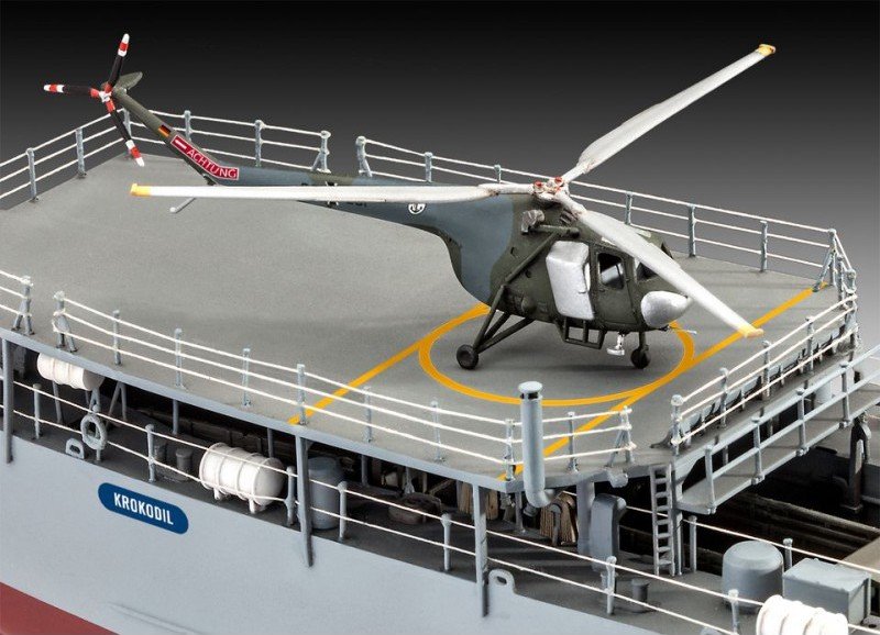 Модель Revell Десантный корабль German LSM Eidechse-Class 1:144