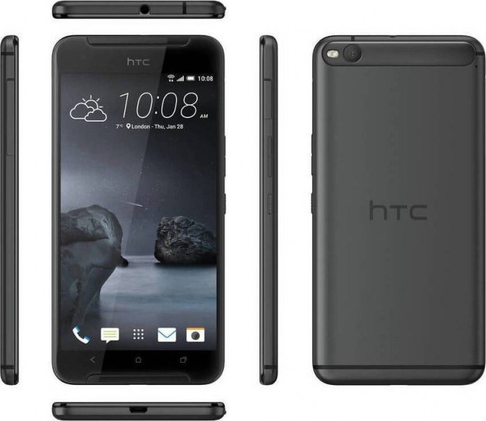 Мобильный телефон HTC One X9 32GB Dual Sim Carbon Gray купить | ELMIR ...