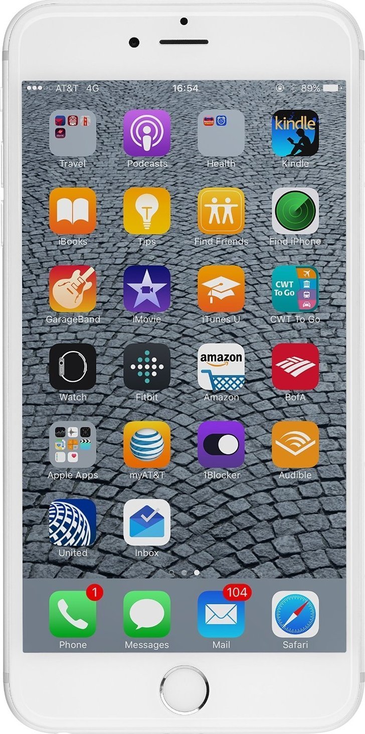 Мобильный телефон Apple iPhone 6s Plus 128GB A1687 CPO Silver купить ...