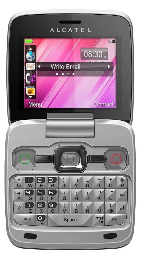 Мобильный телефон Alcatel OT-808 Pink Chrome купить | ELMIR - цена ...