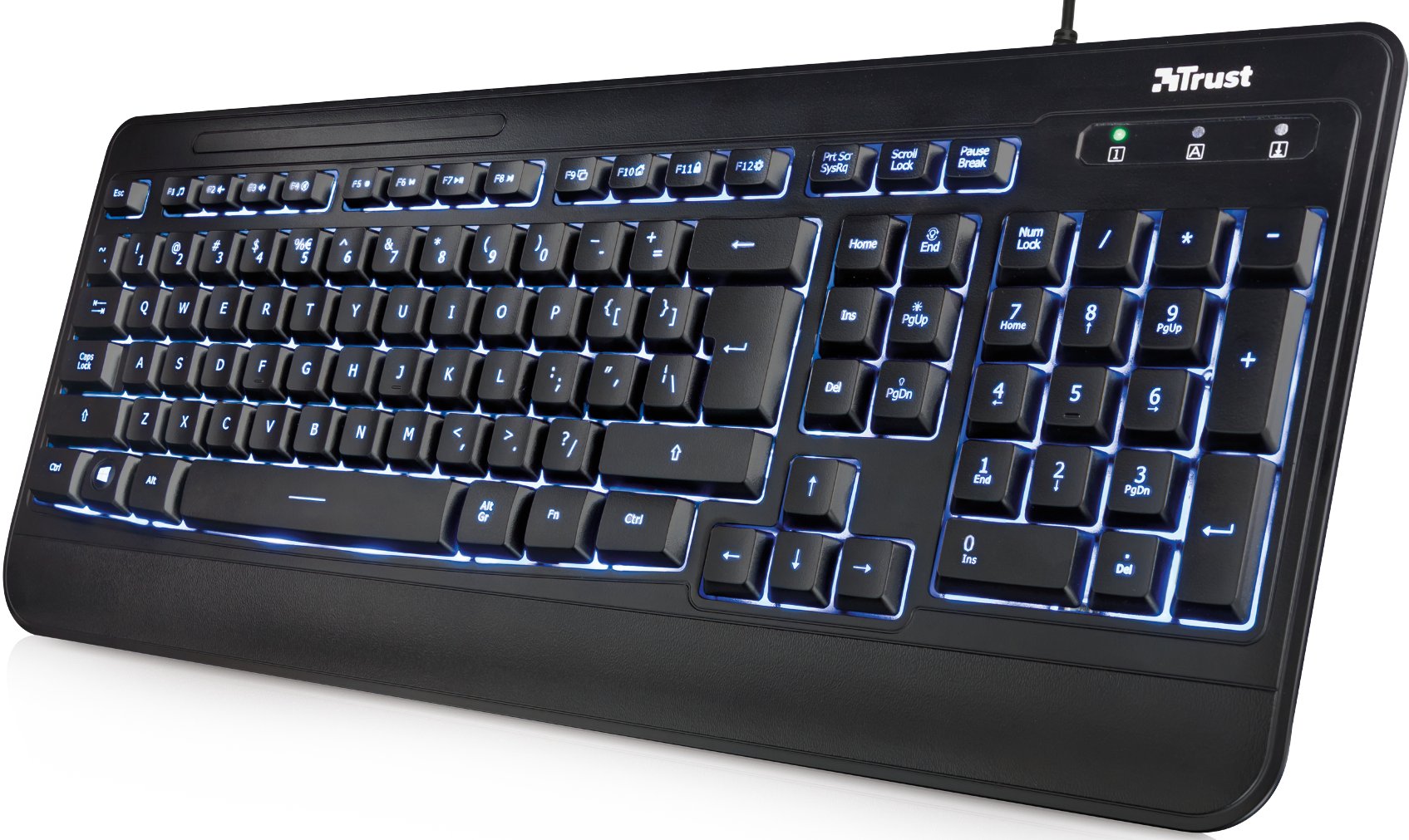 Клавиатура Trust Elight Illuminated Keyboard RU (22002) купить | Elmir ...