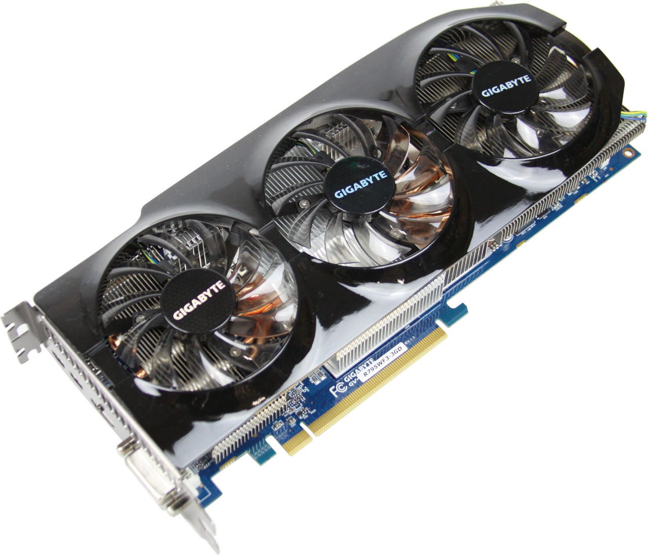 Видеокарта GigaByte PCI-E Radeon HD7950 3GB DDR5 (GV-R795WF3-3GD ...