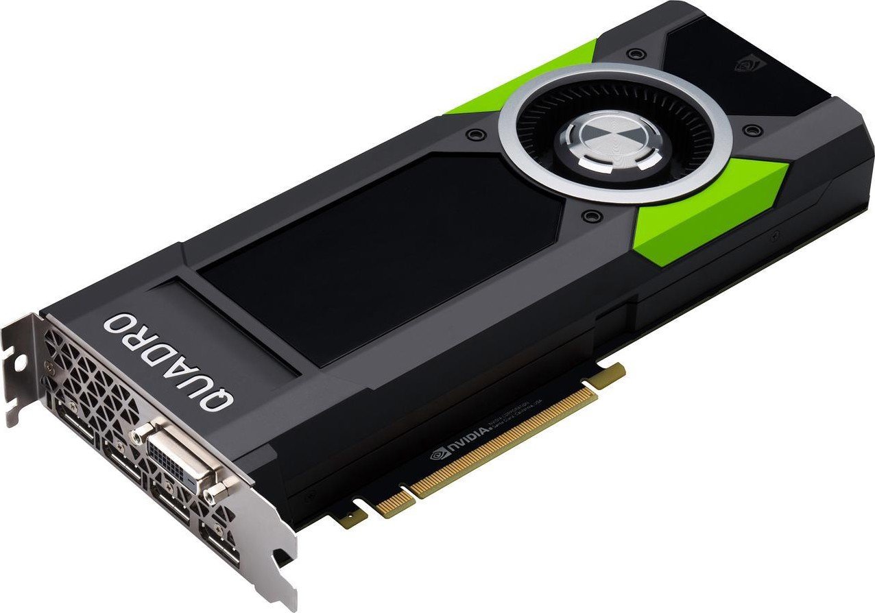 Видеокарта PNY PCI-E Quadro P5000 16GB DDR5X (VCQP5000-PB